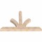 Ekena Millwork Richland Smooth Timber Gable Bracket, Douglas Fir, 72"W x 48"H x 5 1/2"D x 5 1/2"F, 16/12 Pitch GBW072X48X0606RIC00SDF - alternate 2